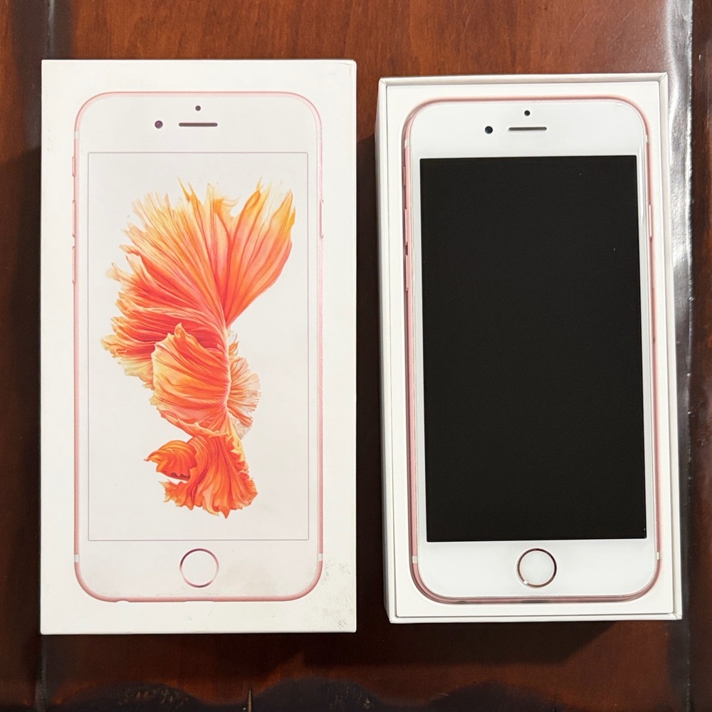 iPhone 6s Rose Gold 32GB Perfect condition